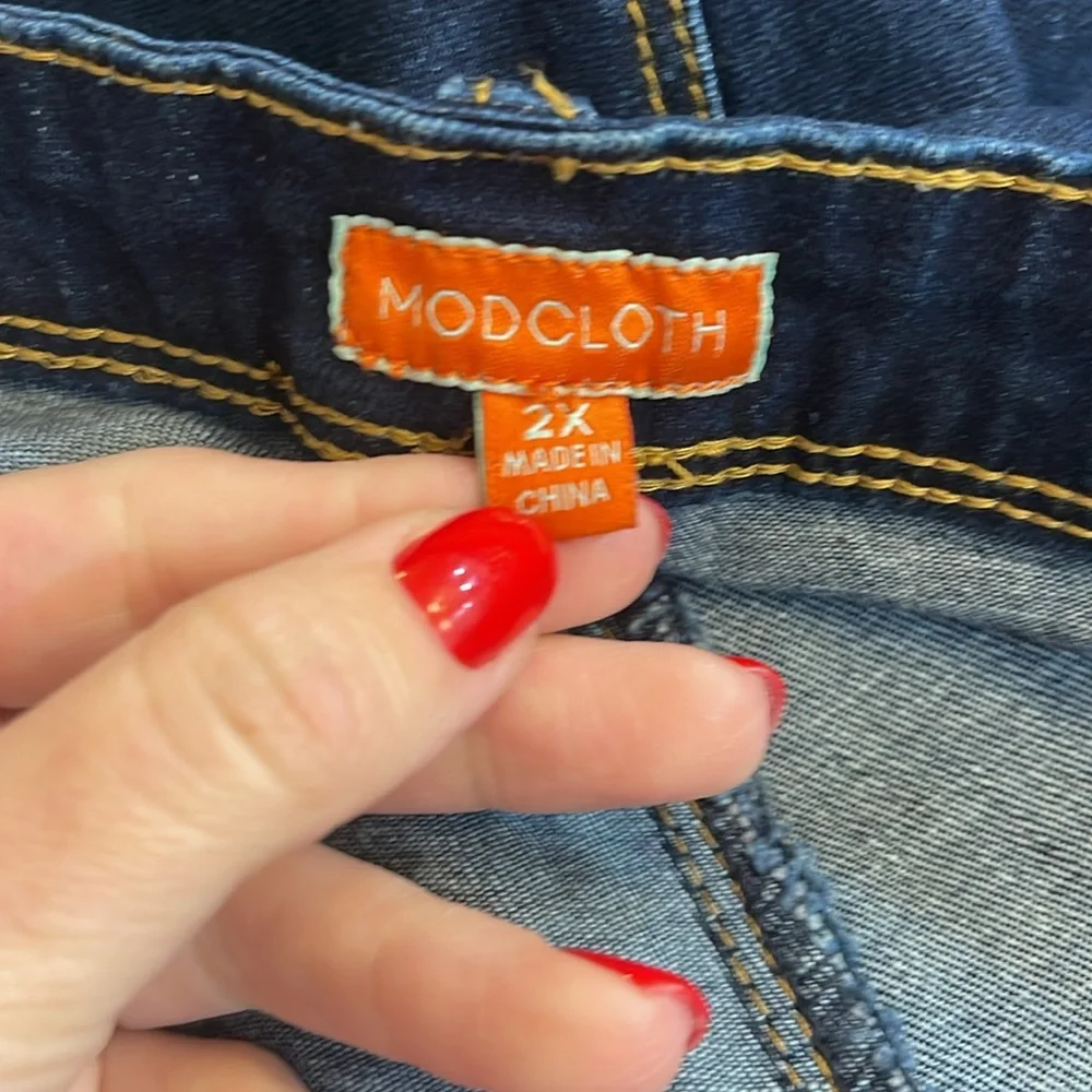 Modcloth High Rise Bootcut Jeans - Picture 3 of 4